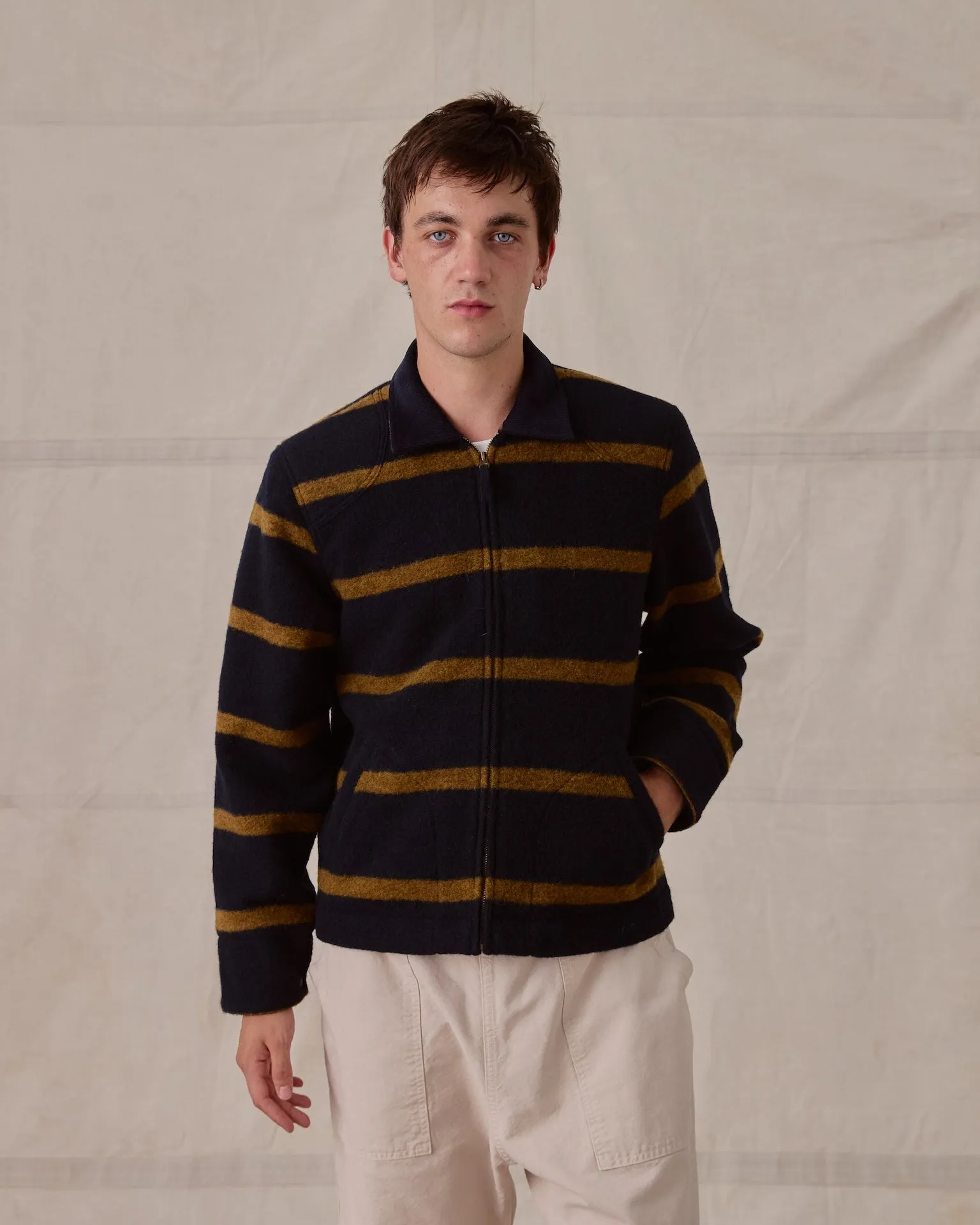 Shire Jacket - Striped Wool sold by Fera product image thumbnail 3