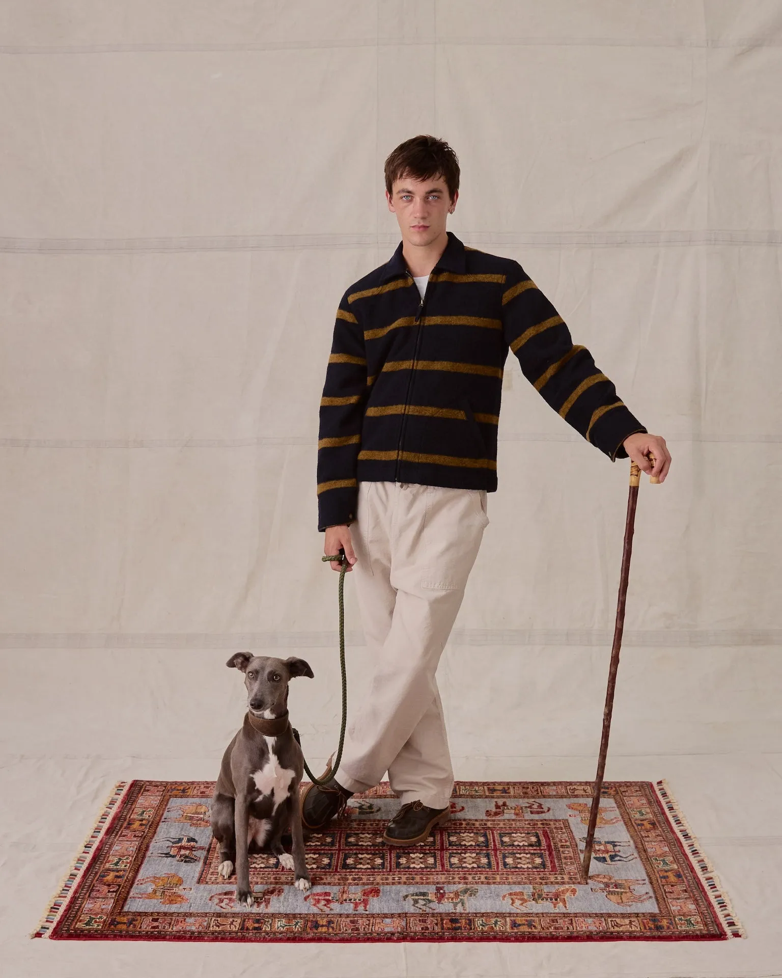 Shire Jacket - Striped Wool sold by Fera product image thumbnail 2