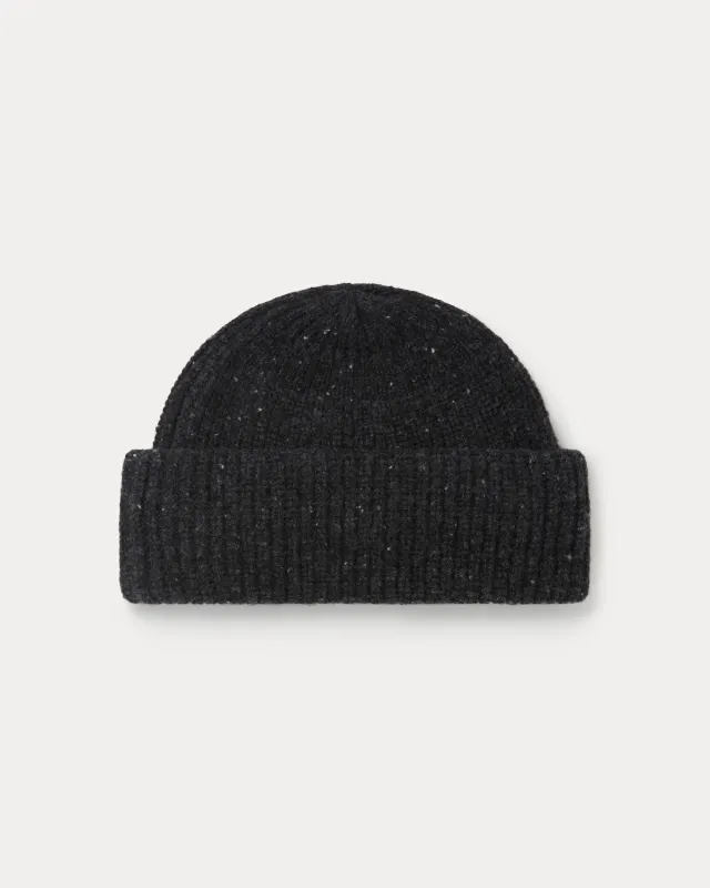 Merino Beanie - Charcoal made by Fera