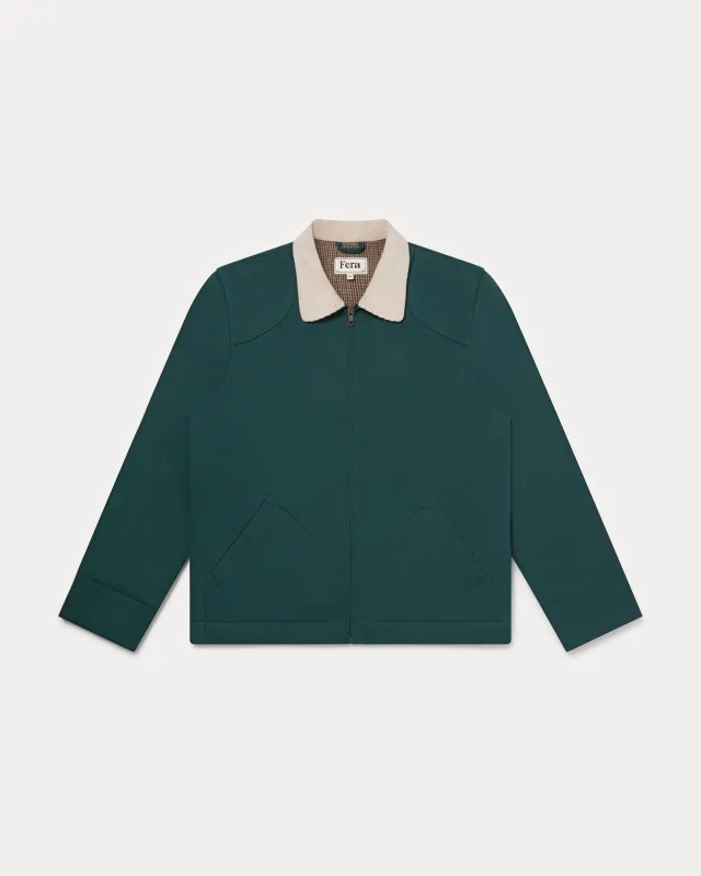 Shire Jacket - Blanket Lined - Fir Green made by Fera