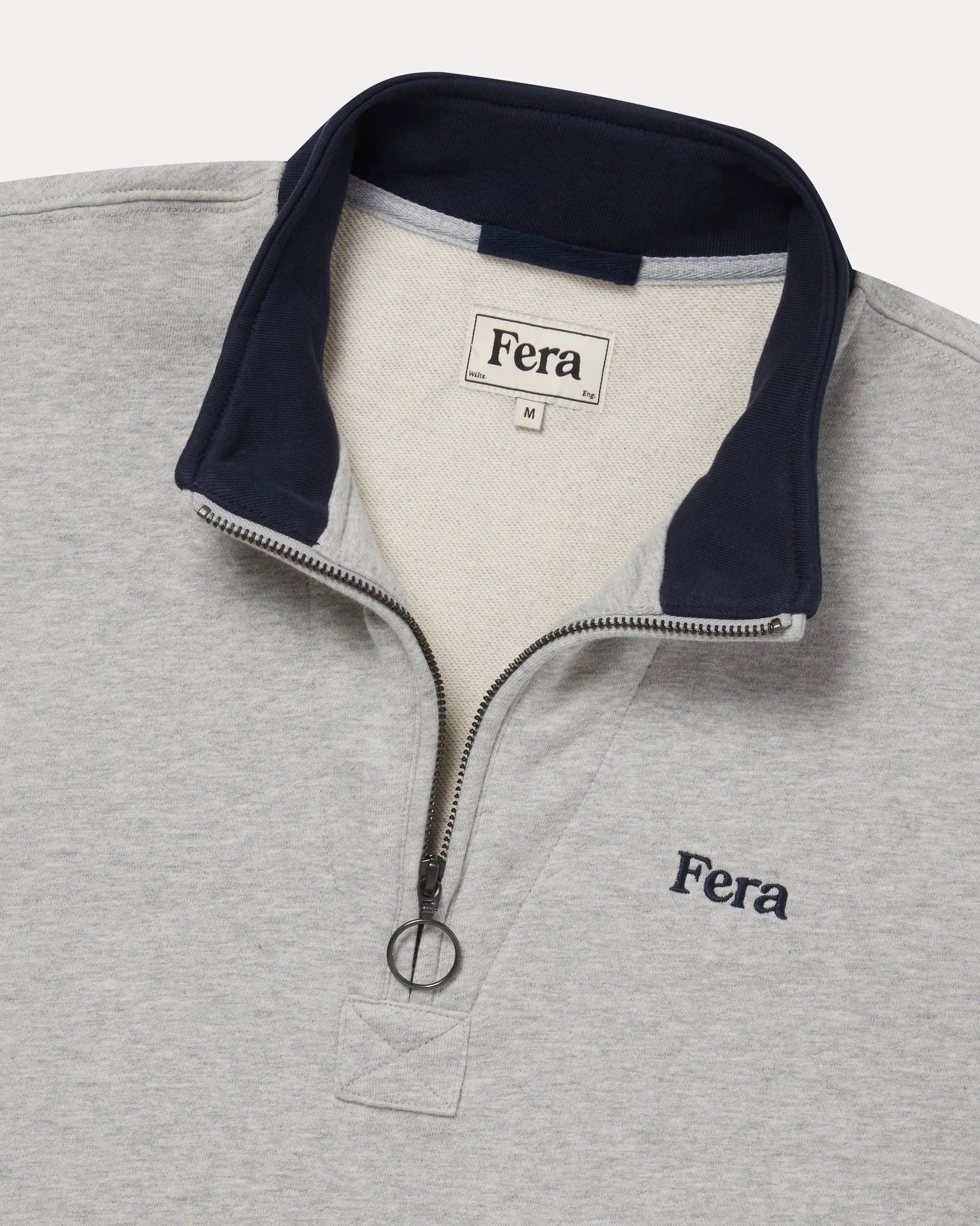 Quarter Zip - Grey sold by Fera product image thumbnail 5