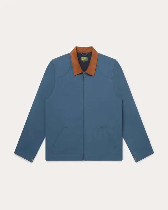Shire Jacket - Canvas Lined - Blue made by Fera