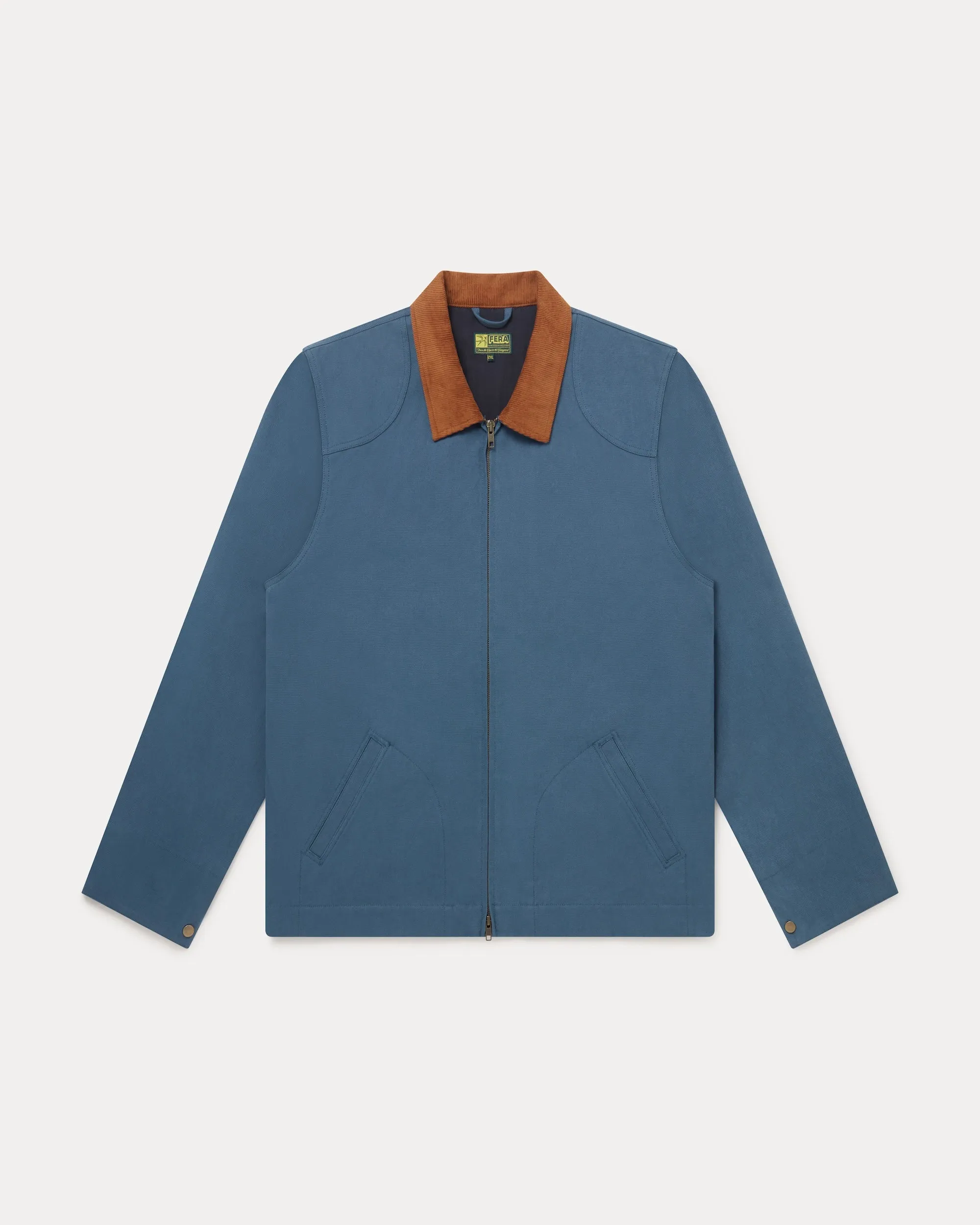 Shire Jacket - Canvas Lined - Blue sold by Fera