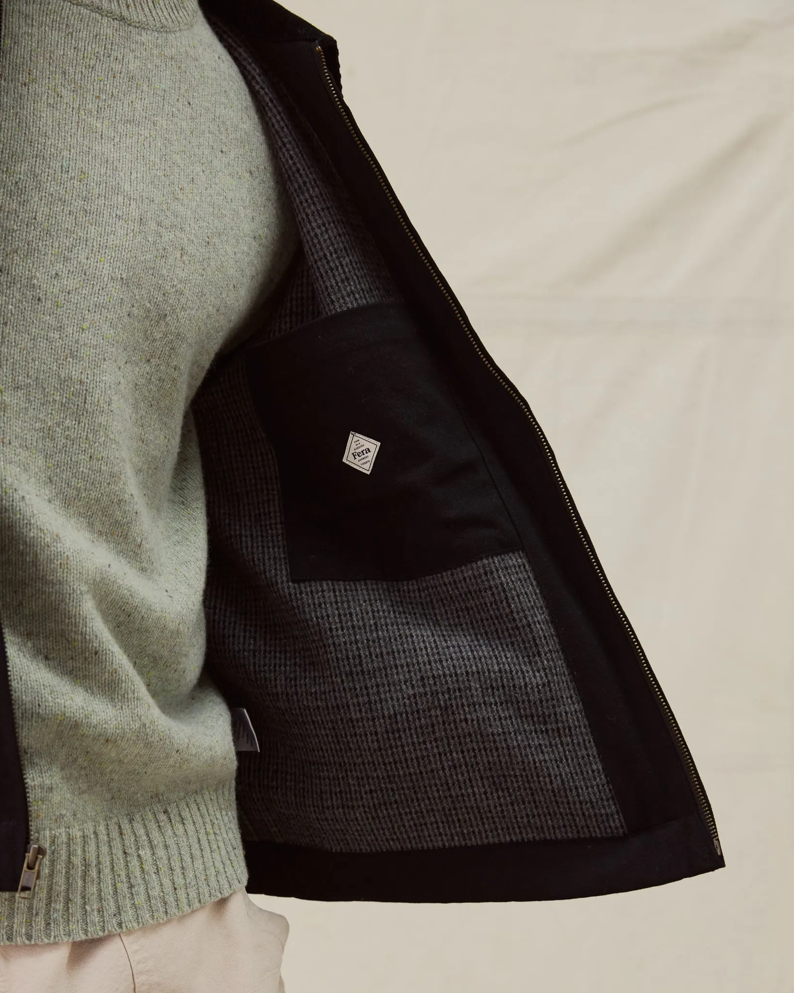 Shire Jacket - Blanket Lined - Black sold by Fera product image thumbnail 4