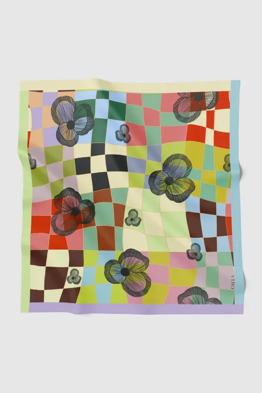 Lucid Bloom Scarf - Hues sold by CALLA THE LABEL