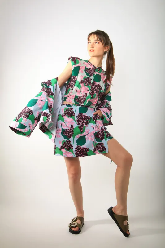 VANDA DENIM SKORT sold by CALLA THE LABEL