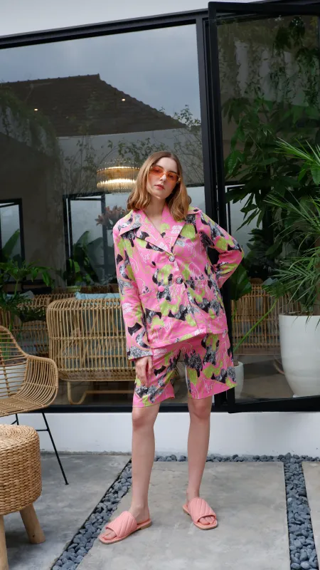 LALALA BERMUDA PANTS made by CALLA THE LABEL