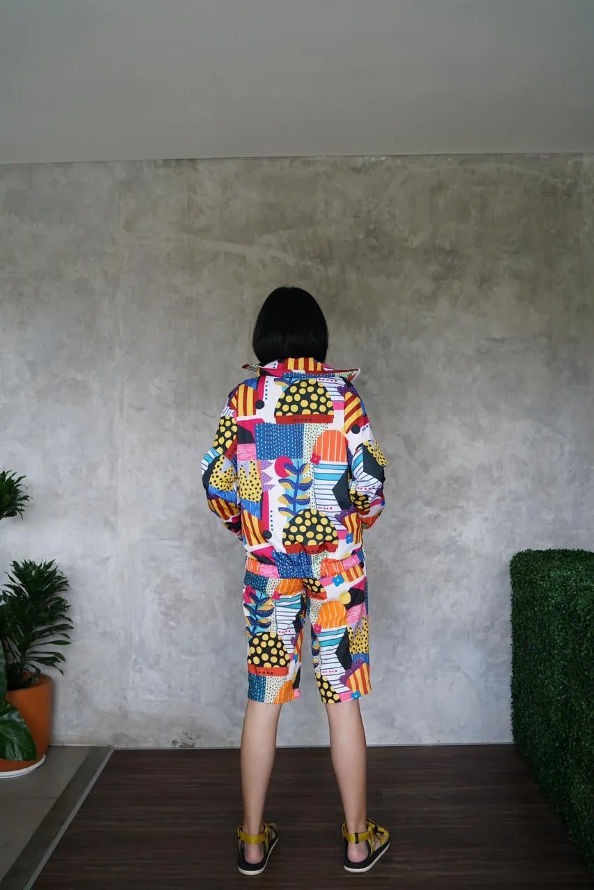 WHITE BERMUDA PANTS sold by CALLA THE LABEL product image thumbnail 3