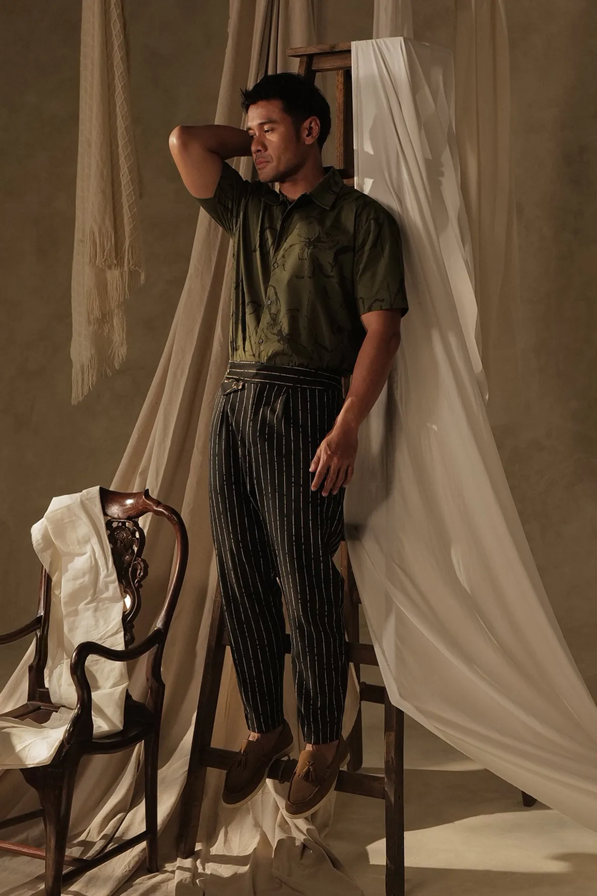 Gravorn Men Pants - Ebony sold by CALLA THE LABEL product image thumbnail 2