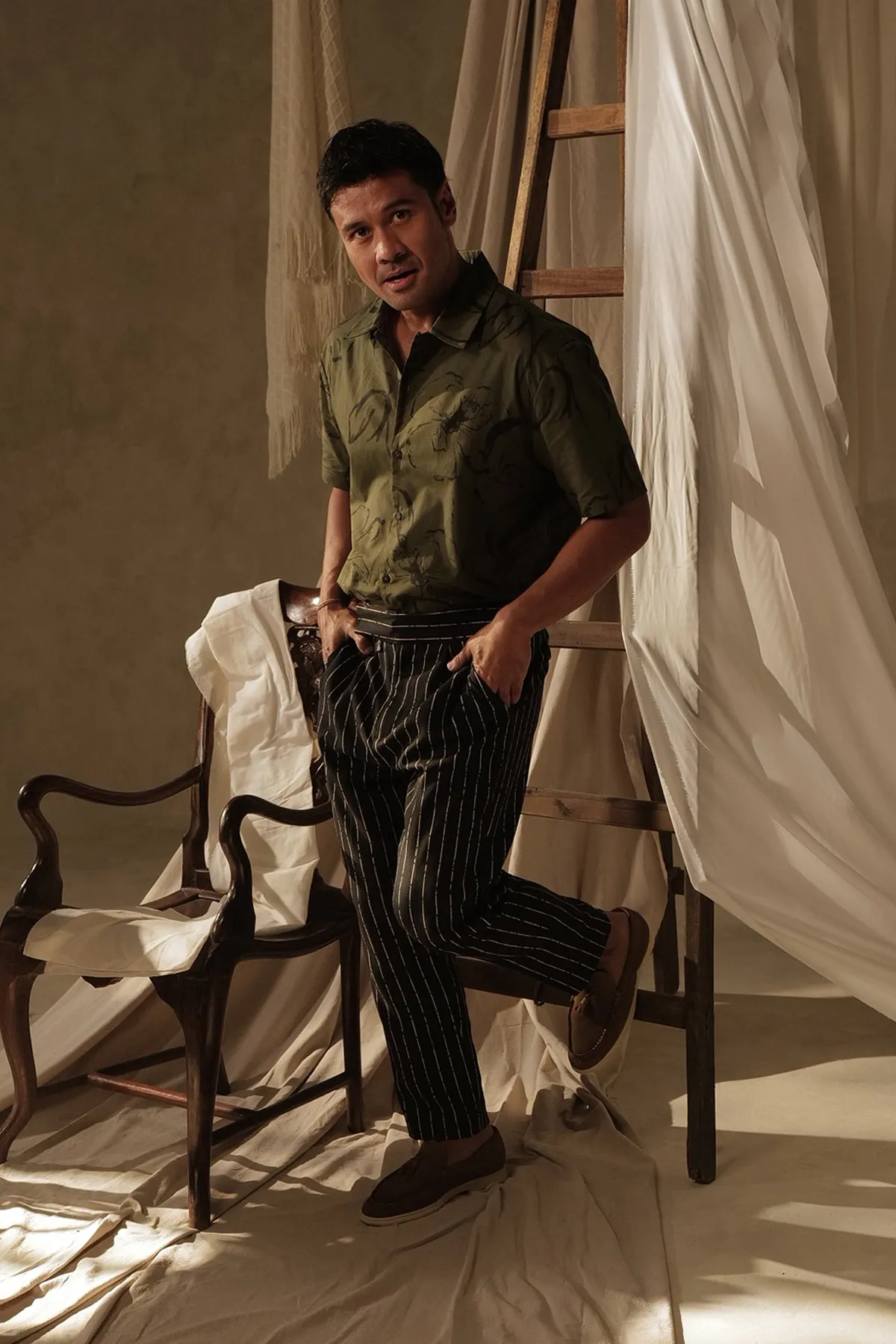 Gravorn Men Pants - Ebony sold by CALLA THE LABEL product image thumbnail 3