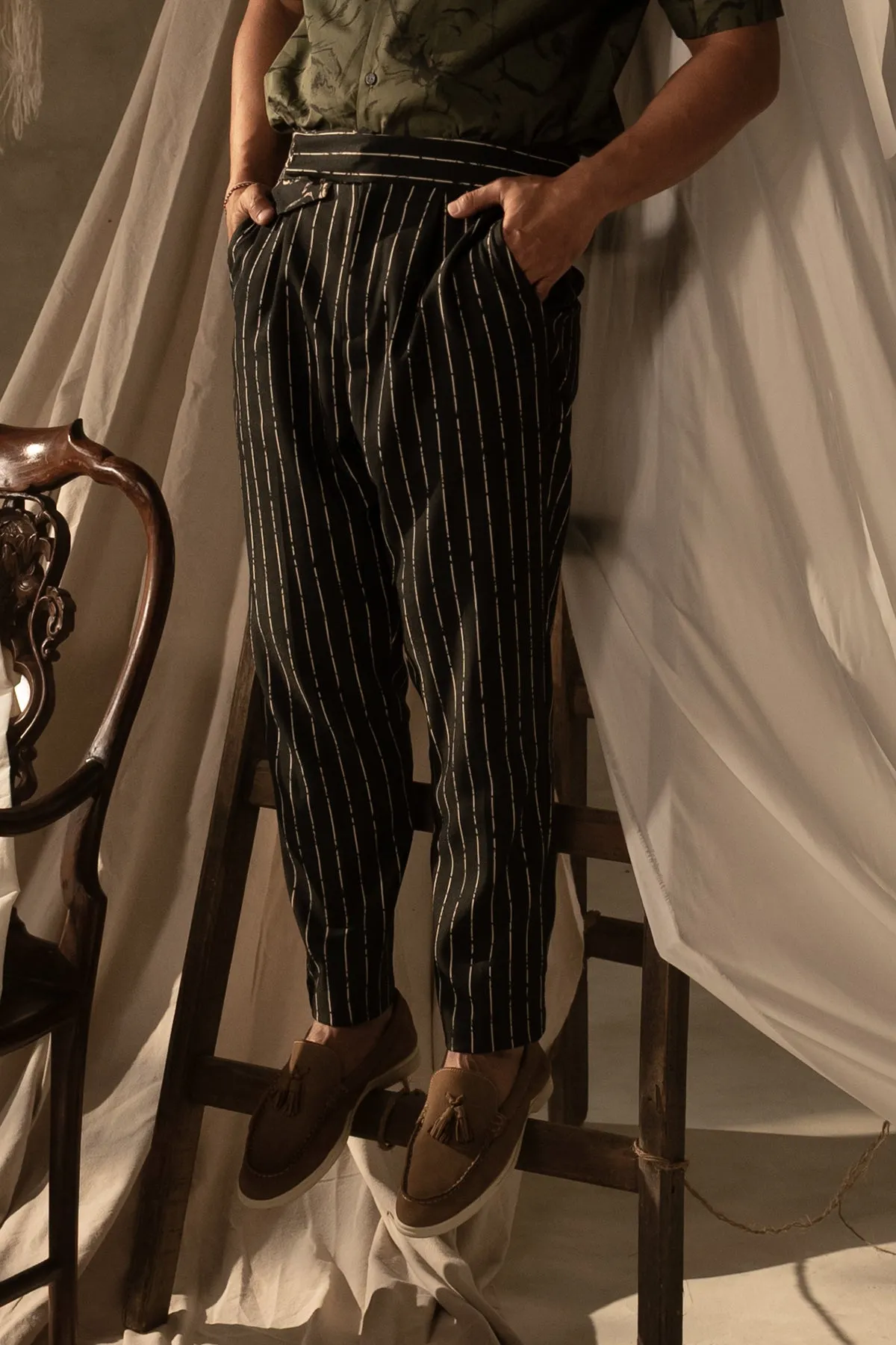 Gravorn Men Pants - Ebony sold by CALLA THE LABEL