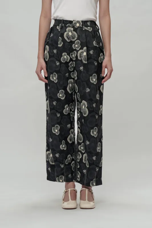 Naomi Tapered Pants - Phantom made by CALLA THE LABEL