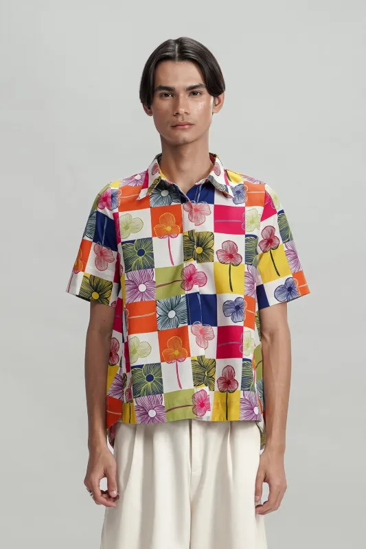 Zoe Short Shirt - Confetti made by CALLA THE LABEL