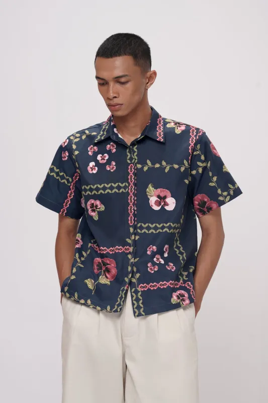 Grannies Shirt - Ocean made by CALLA THE LABEL