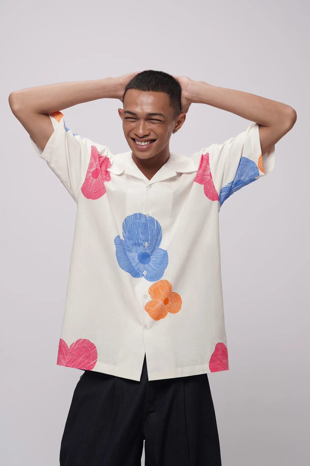 Rhea Cotton Shirt - Brighton sold by CALLA THE LABEL