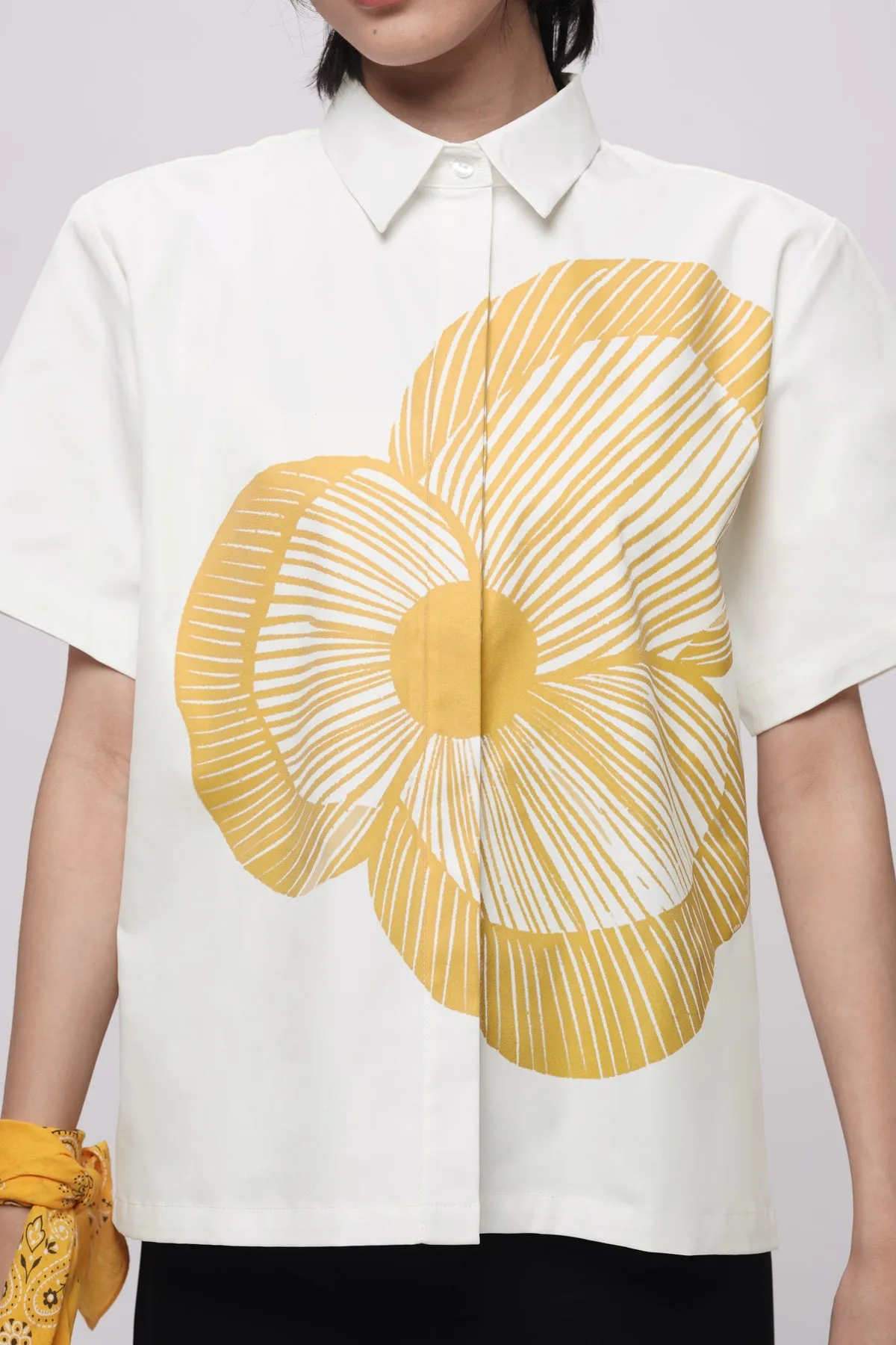 Mora Shirt - White Yell-o sold by CALLA THE LABEL product image thumbnail 2