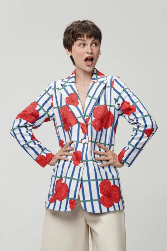 Jolie Blazer - Berries sold by CALLA THE LABEL