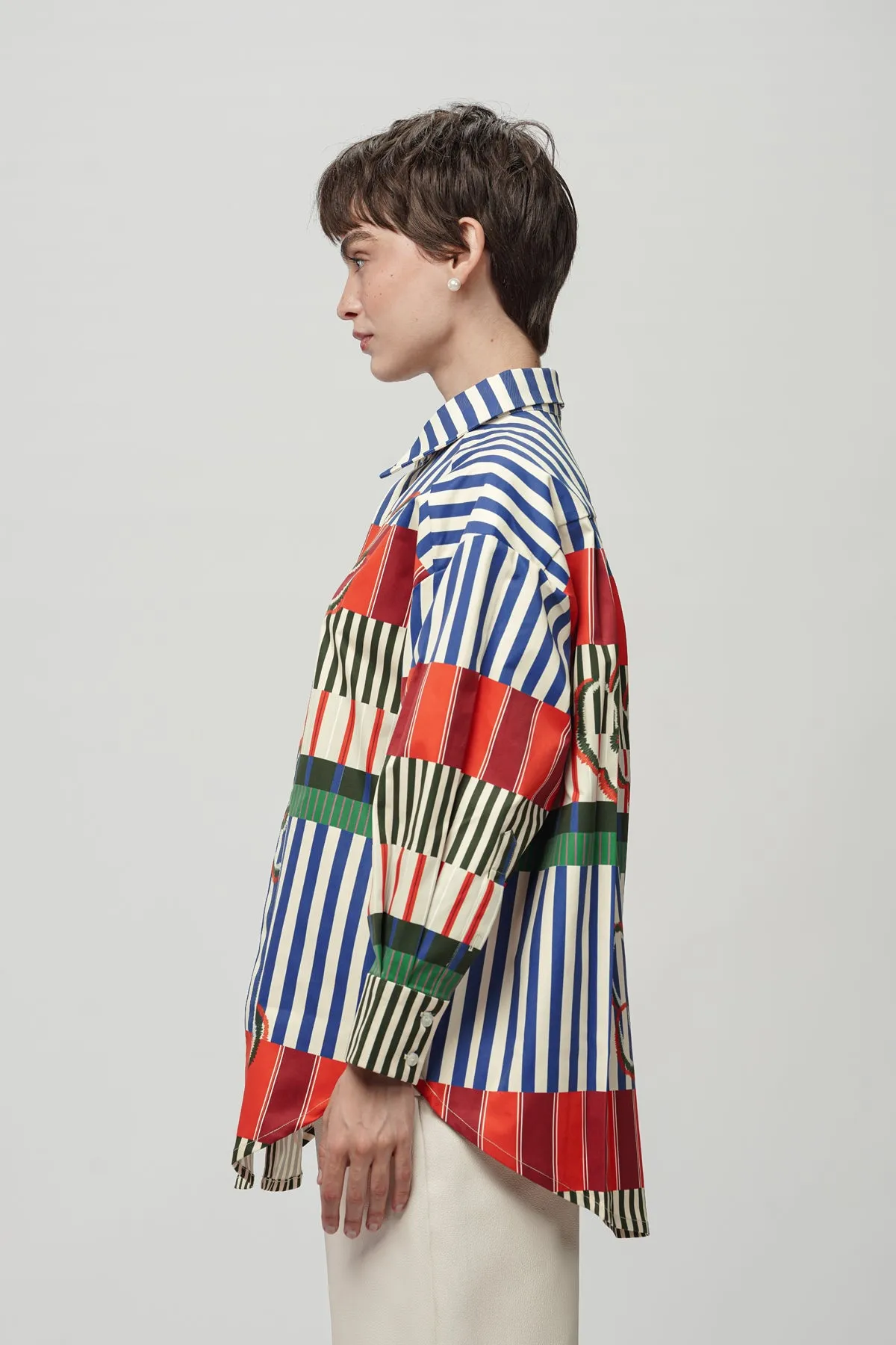 Megan Basic Shirt - Autumn Brick sold by CALLA THE LABEL product image thumbnail 3