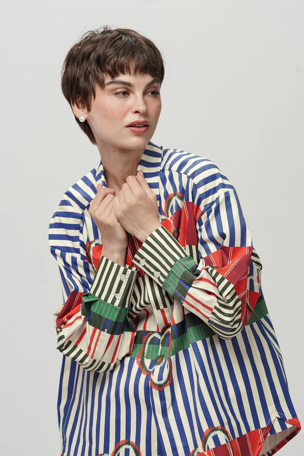 Megan Basic Shirt - Autumn Brick sold by CALLA THE LABEL product image thumbnail 4