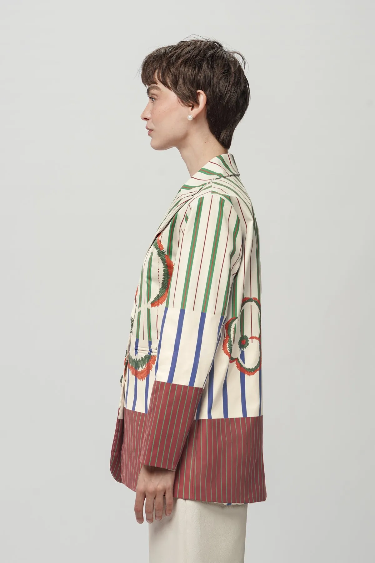 Megan Blazer - Autumn Brick sold by CALLA THE LABEL product image thumbnail 5