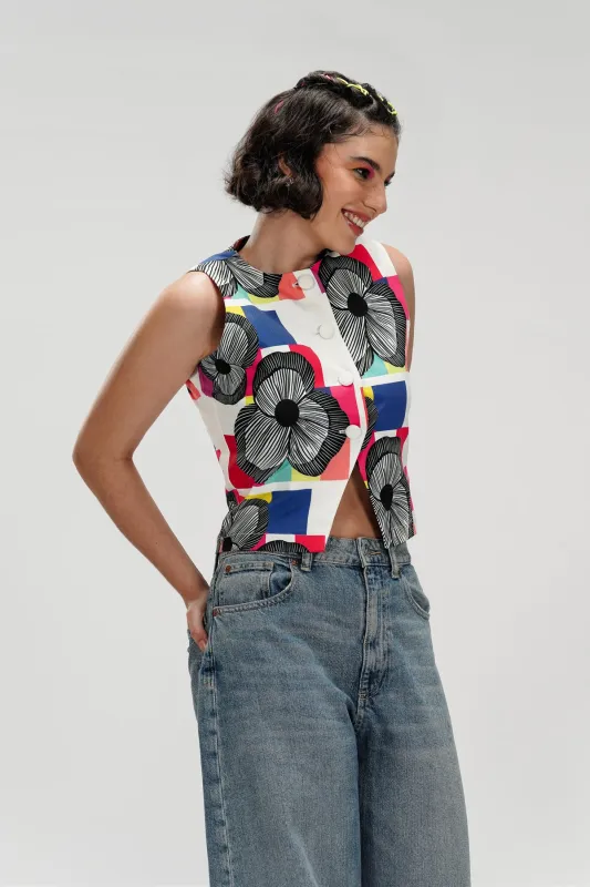 Alexa Vest - Lollipop sold by CALLA THE LABEL