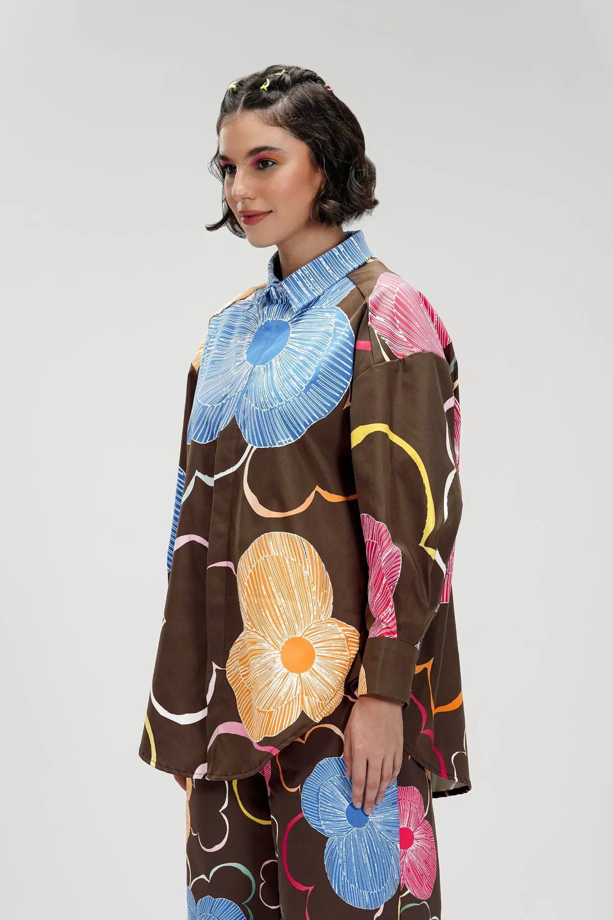 Bowie Basic Shirt - Toffee sold by CALLA THE LABEL product image thumbnail 3