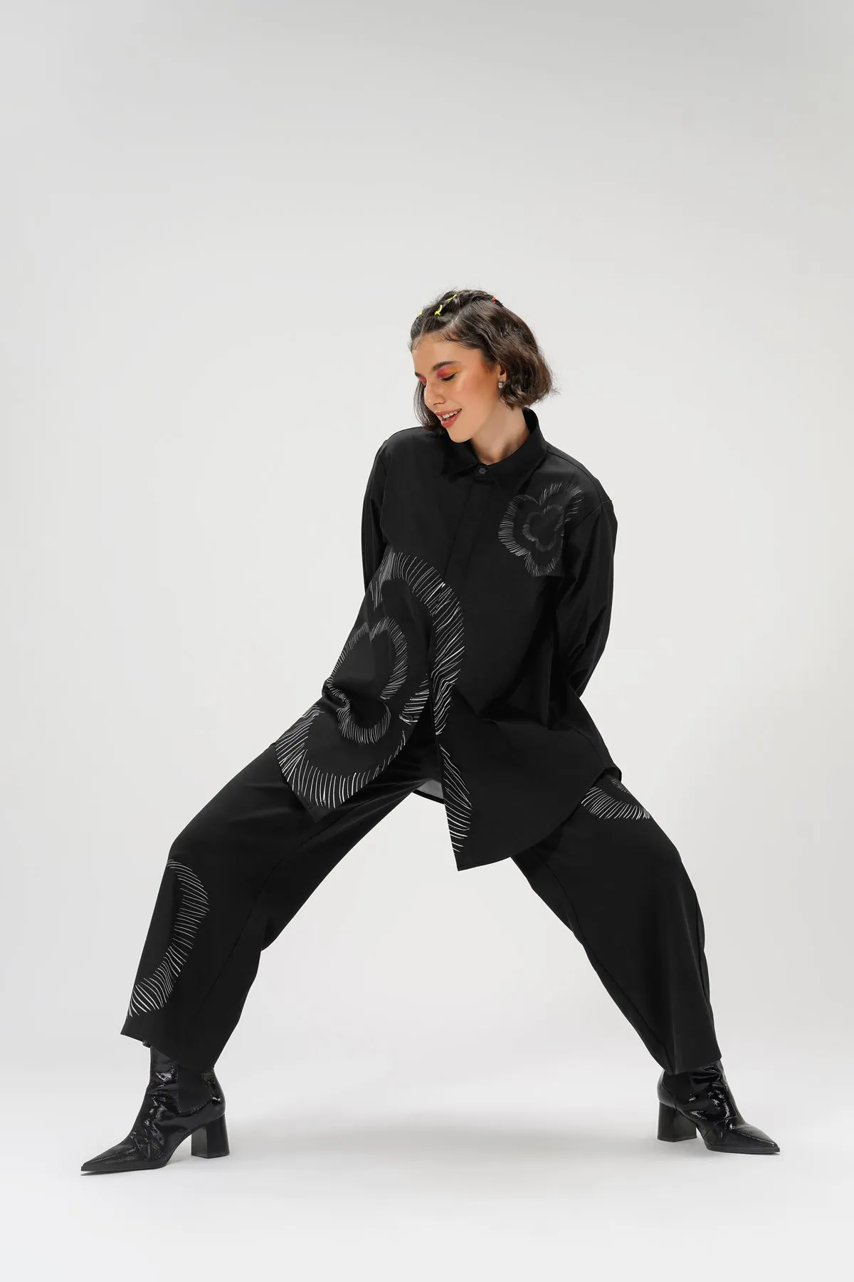 Daniella Long Shirt - Truffle sold by CALLA THE LABEL product image thumbnail 2