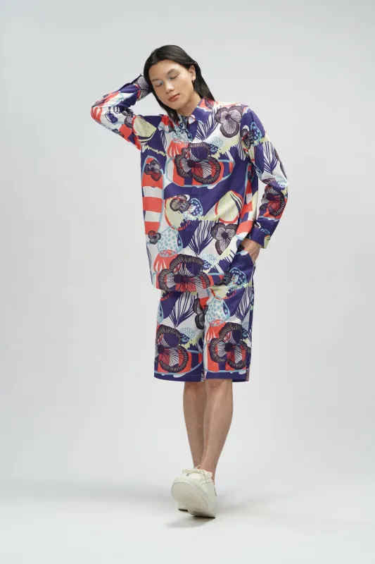 Lucy Long Shirt - Celestial made by CALLA THE LABEL