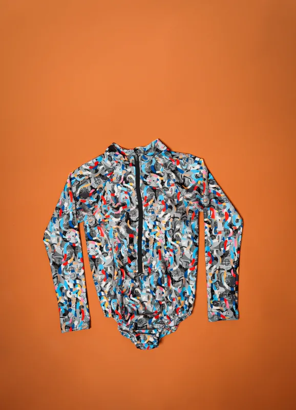 PLAYGROUND LONG SWIMSUIT sold by CALLA THE LABEL