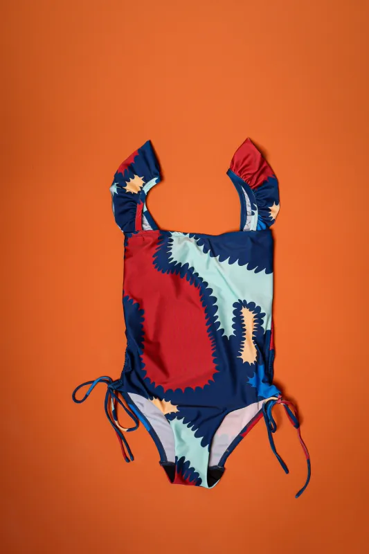 MYPHLORA RUFFLE SWIMSUIT sold by CALLA THE LABEL