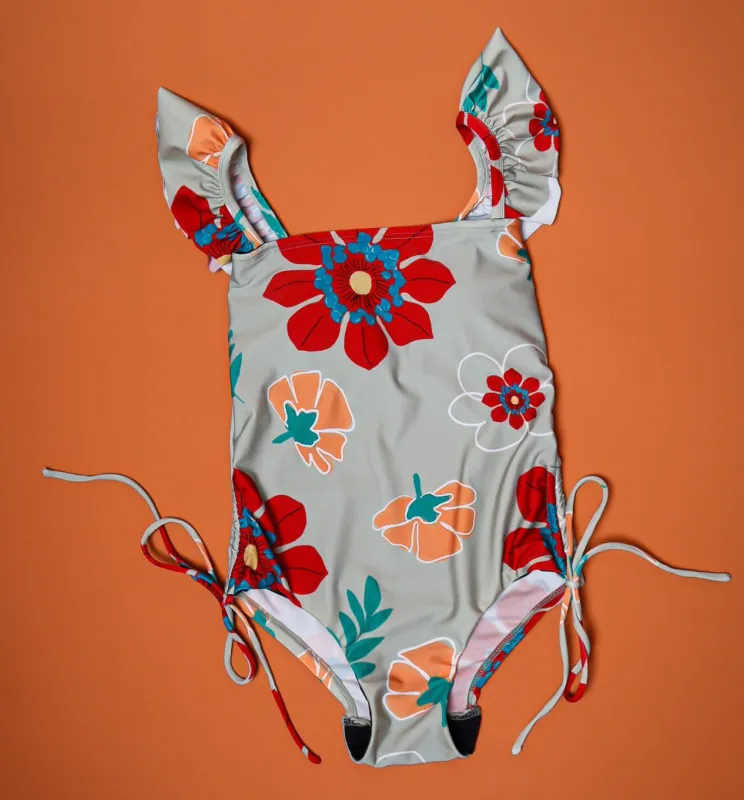 MUMBAI RUFFLE SWIMSUIT sold by CALLA THE LABEL