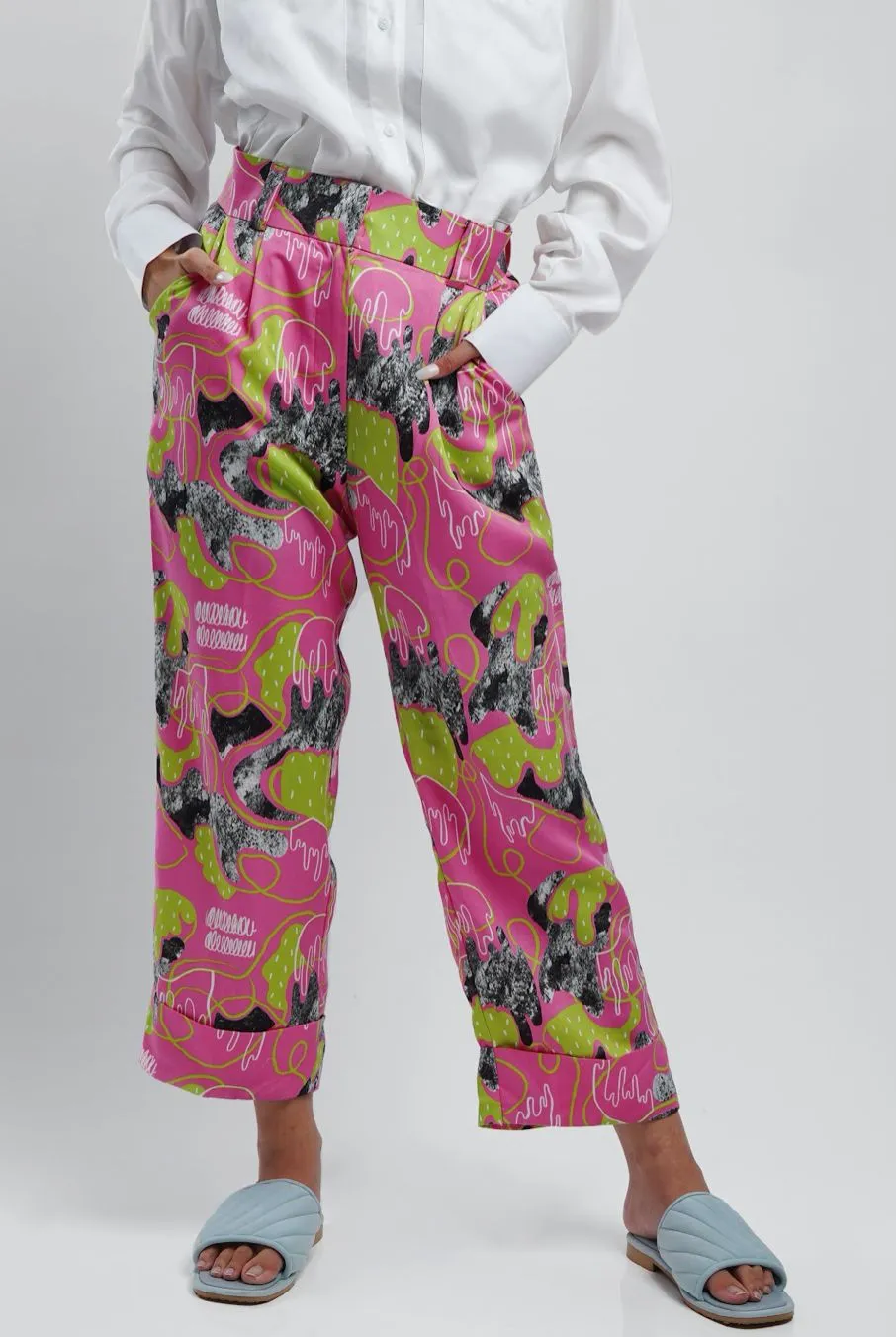LALALA PALAZZO PANTS sold by CALLA THE LABEL product image thumbnail 2