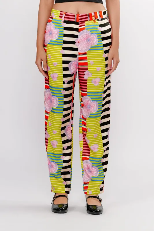 Bloomscape Long Pants - Vibrant made by CALLA THE LABEL