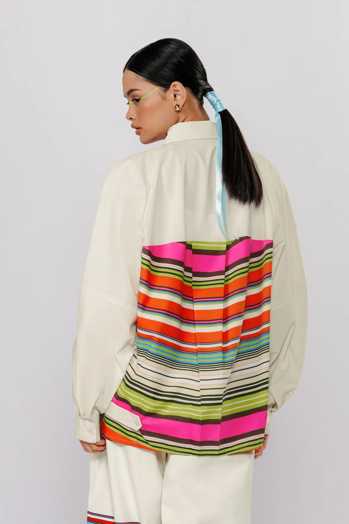 Misty Outer Shirt - Vermillion sold by CALLA THE LABEL product image thumbnail 5