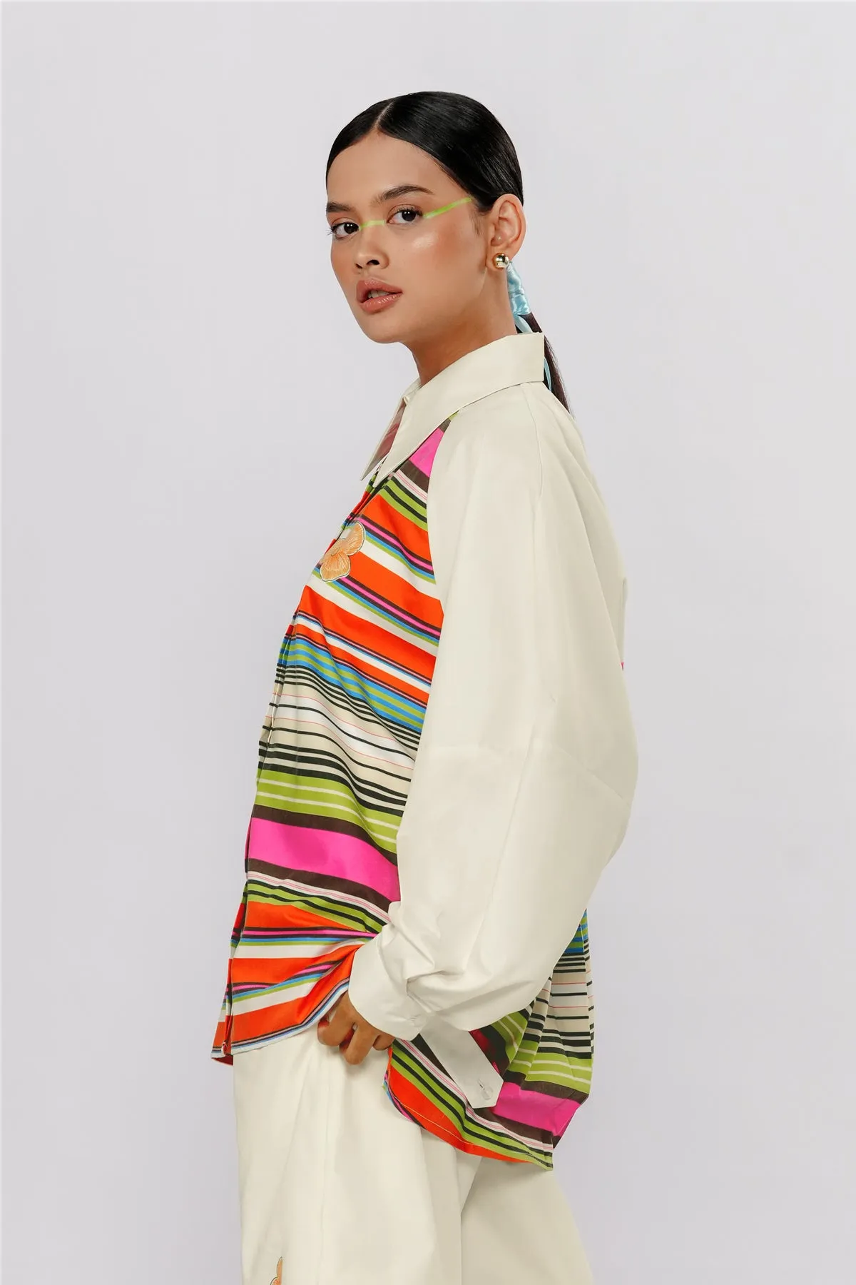 Misty Outer Shirt - Vermillion sold by CALLA THE LABEL product image thumbnail 4