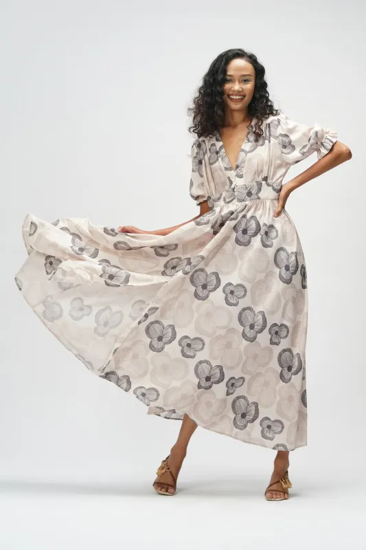 Chloe Midi Dress - Ash made by CALLA THE LABEL