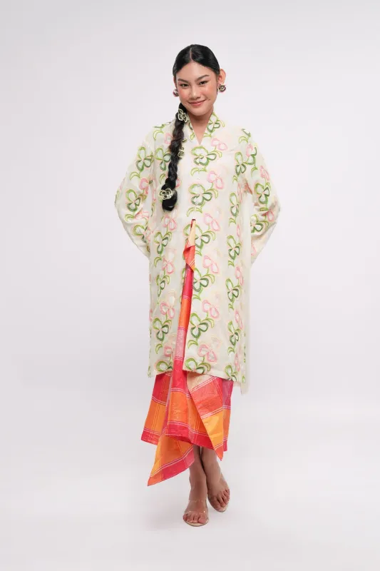 Averin Embroidery Tunic - Milk made by CALLA THE LABEL