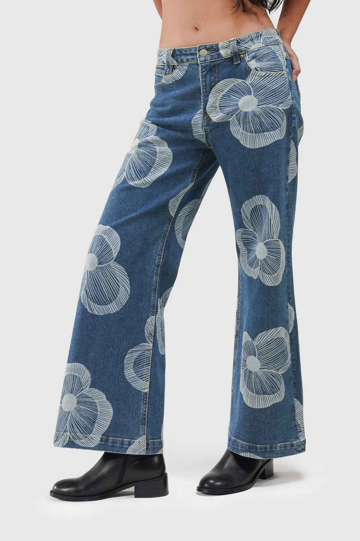 Eloi Denim Long Pants - Indigo sold by CALLA THE LABEL product image thumbnail 2