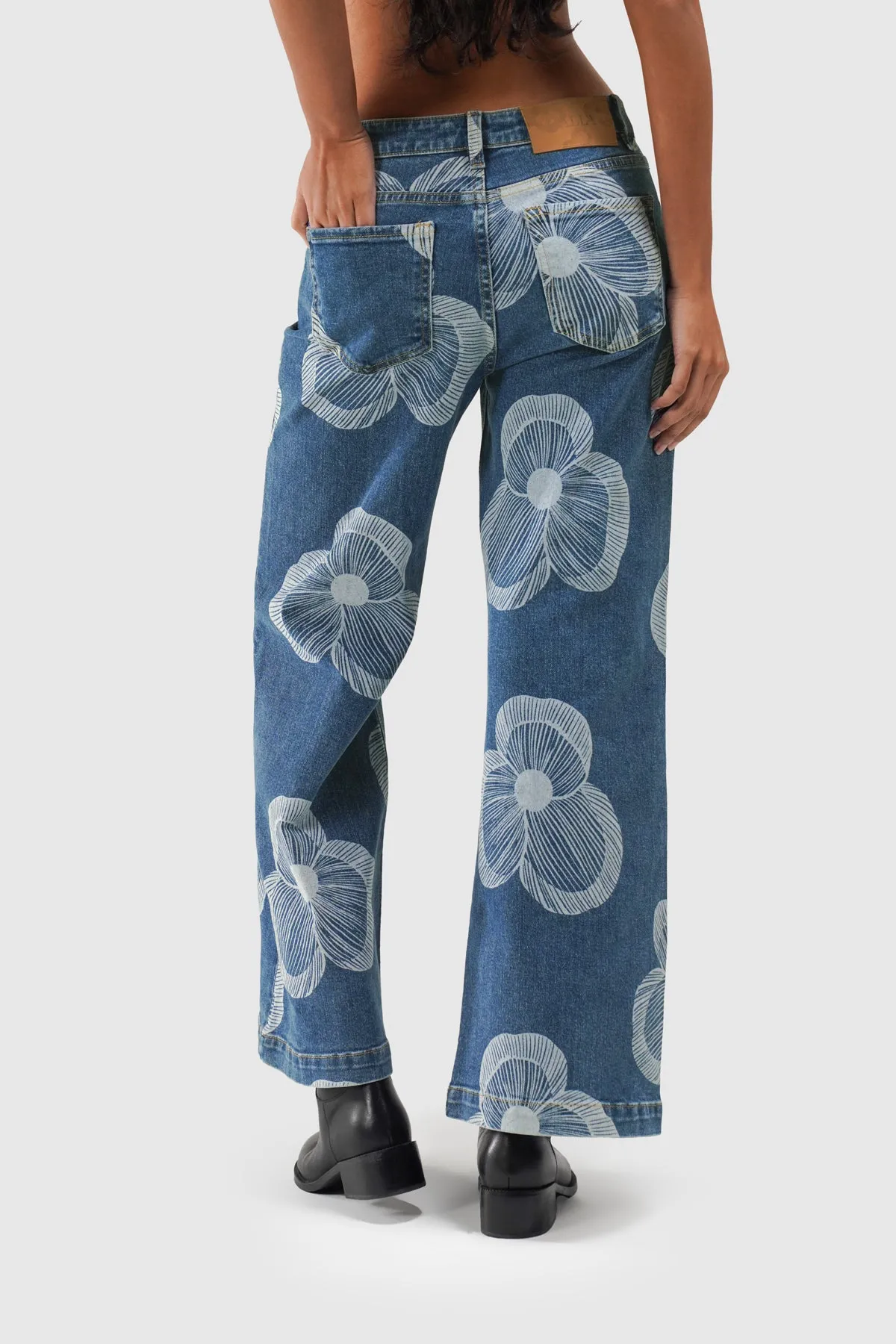 Eloi Denim Long Pants - Indigo sold by CALLA THE LABEL product image thumbnail 3
