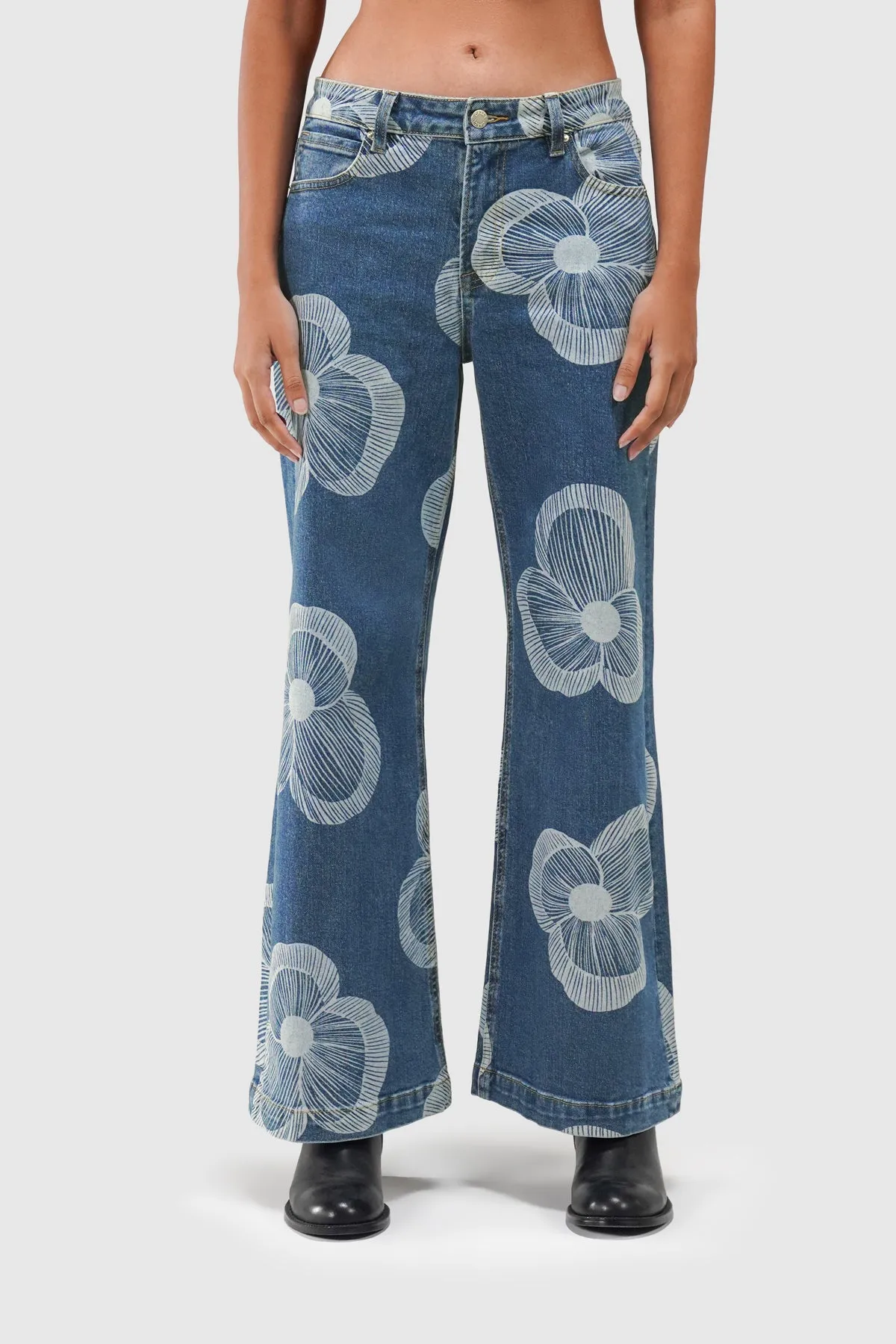 Eloi Denim Long Pants - Indigo sold by CALLA THE LABEL