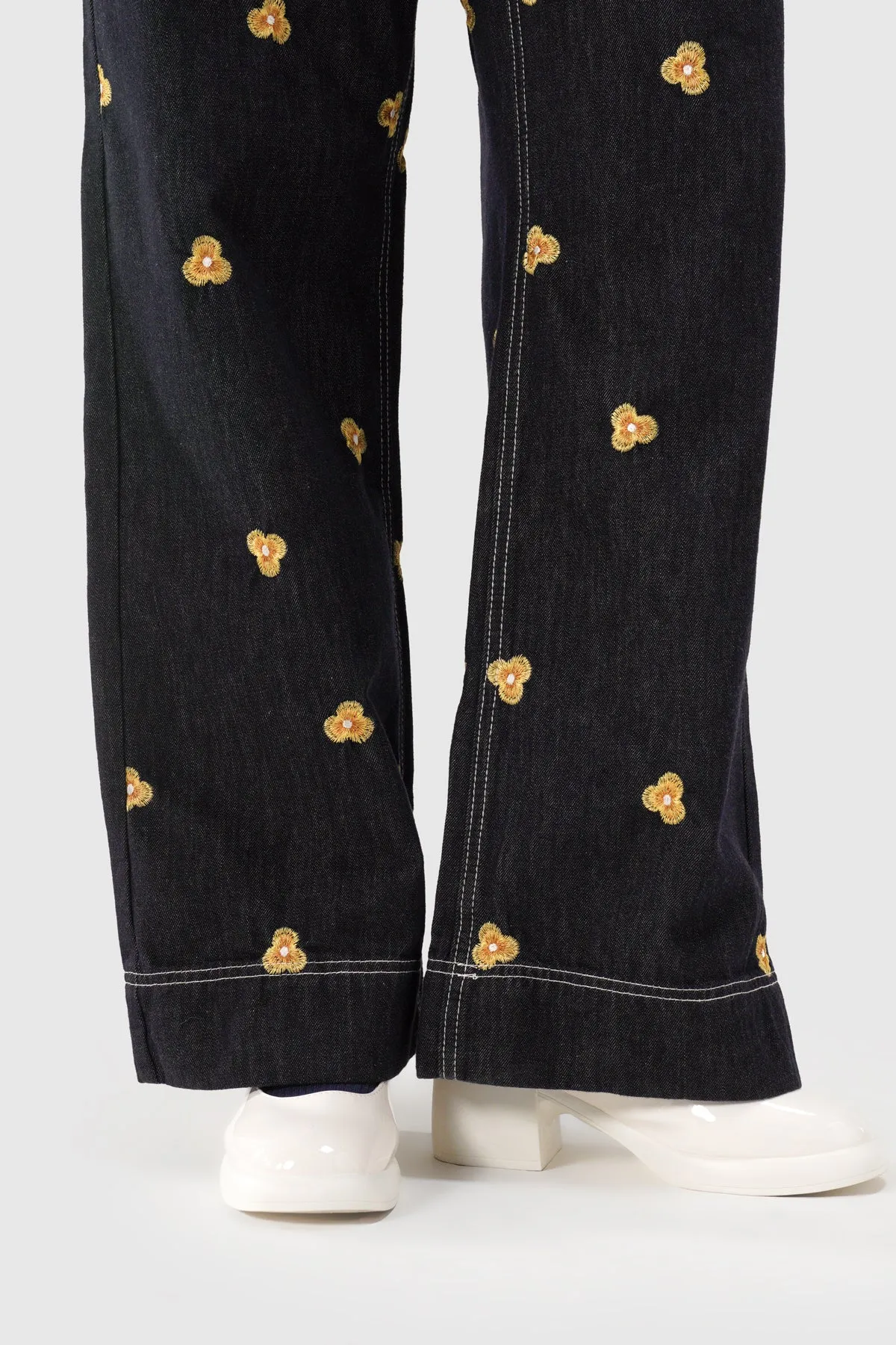 Daphne High Waist Bootcut Jeans - Swarthy sold by CALLA THE LABEL product image thumbnail 3