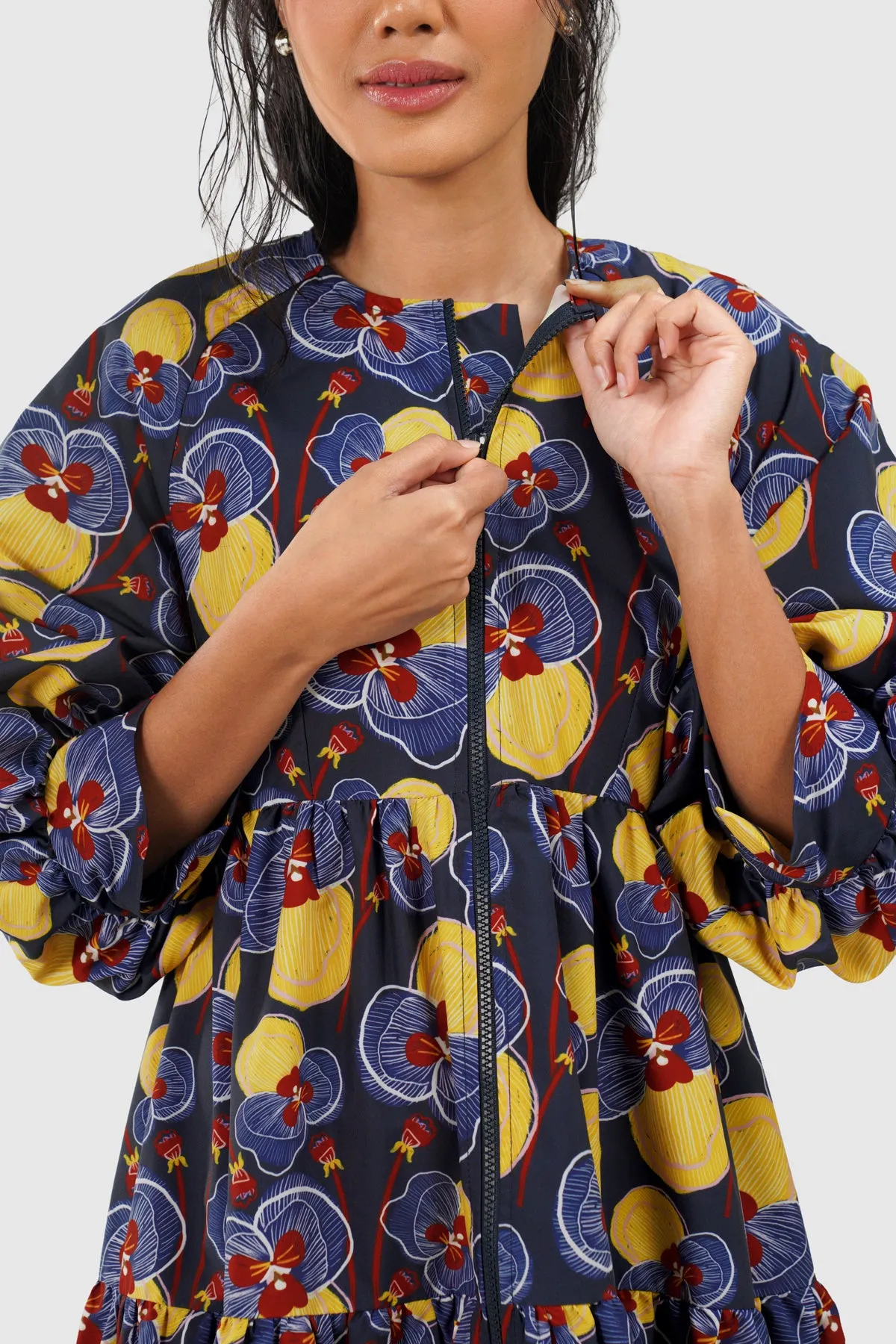 Helena Tiered Dress - Midnight sold by CALLA THE LABEL product image thumbnail 2