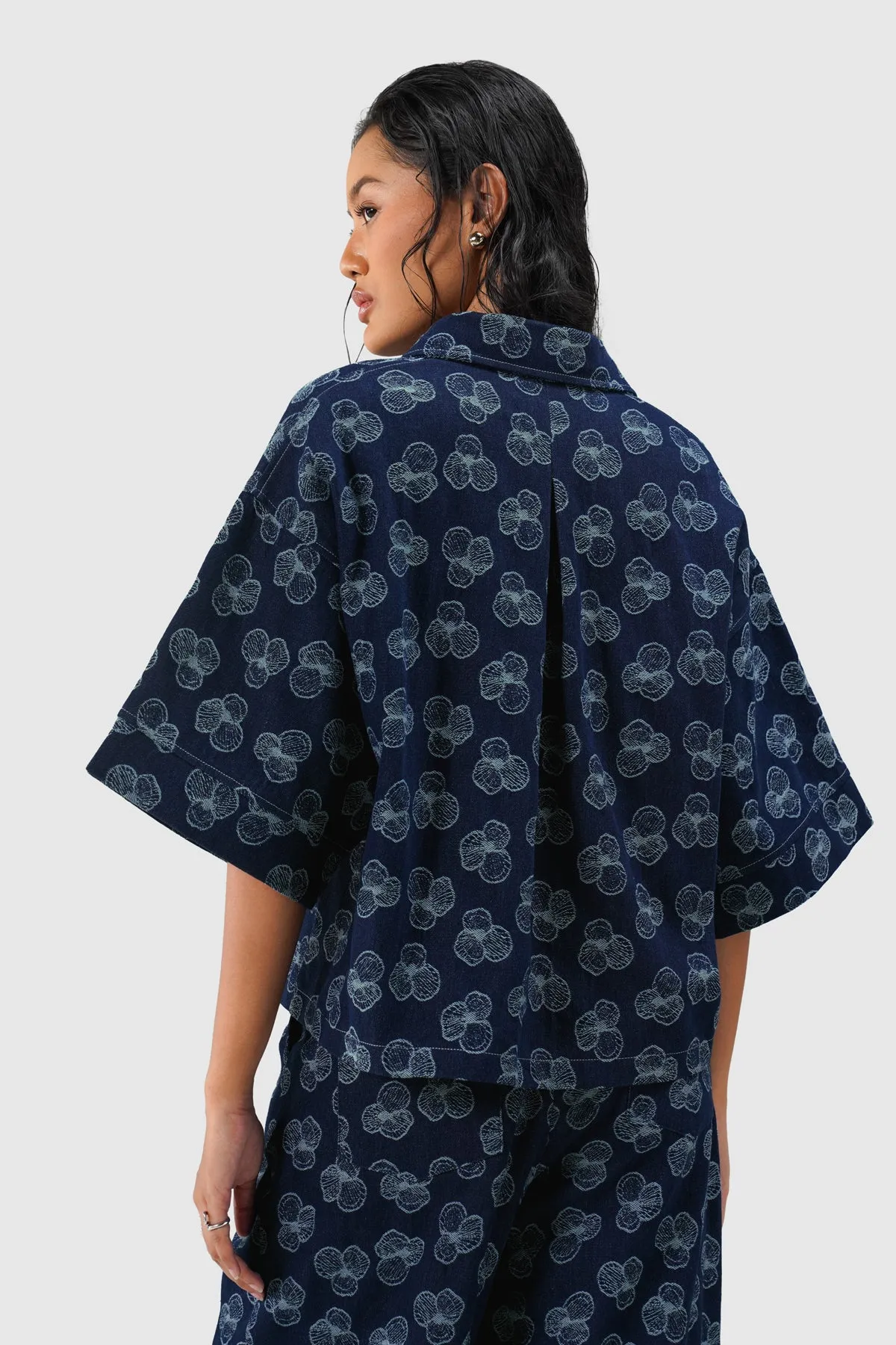 Paula Outer - Indigo sold by CALLA THE LABEL product image thumbnail 4