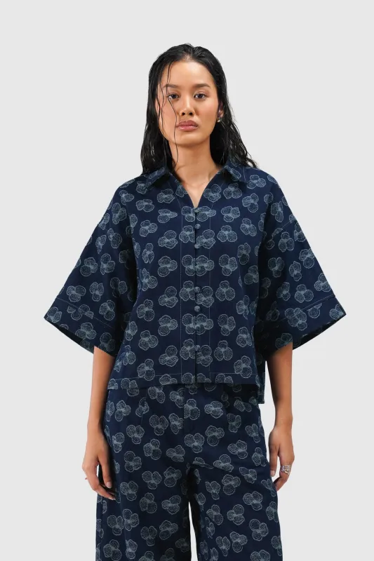 Paula Outer - Indigo made by CALLA THE LABEL