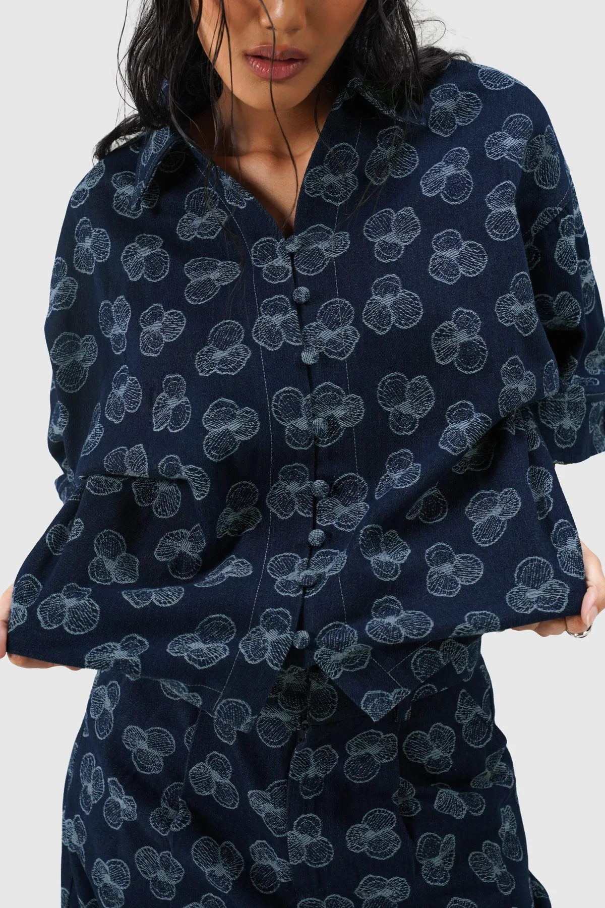 Paula Outer - Indigo sold by CALLA THE LABEL product image thumbnail 2