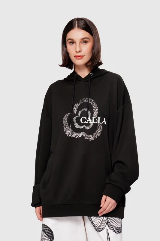 Sheree Hoodie - Charcoal made by CALLA THE LABEL