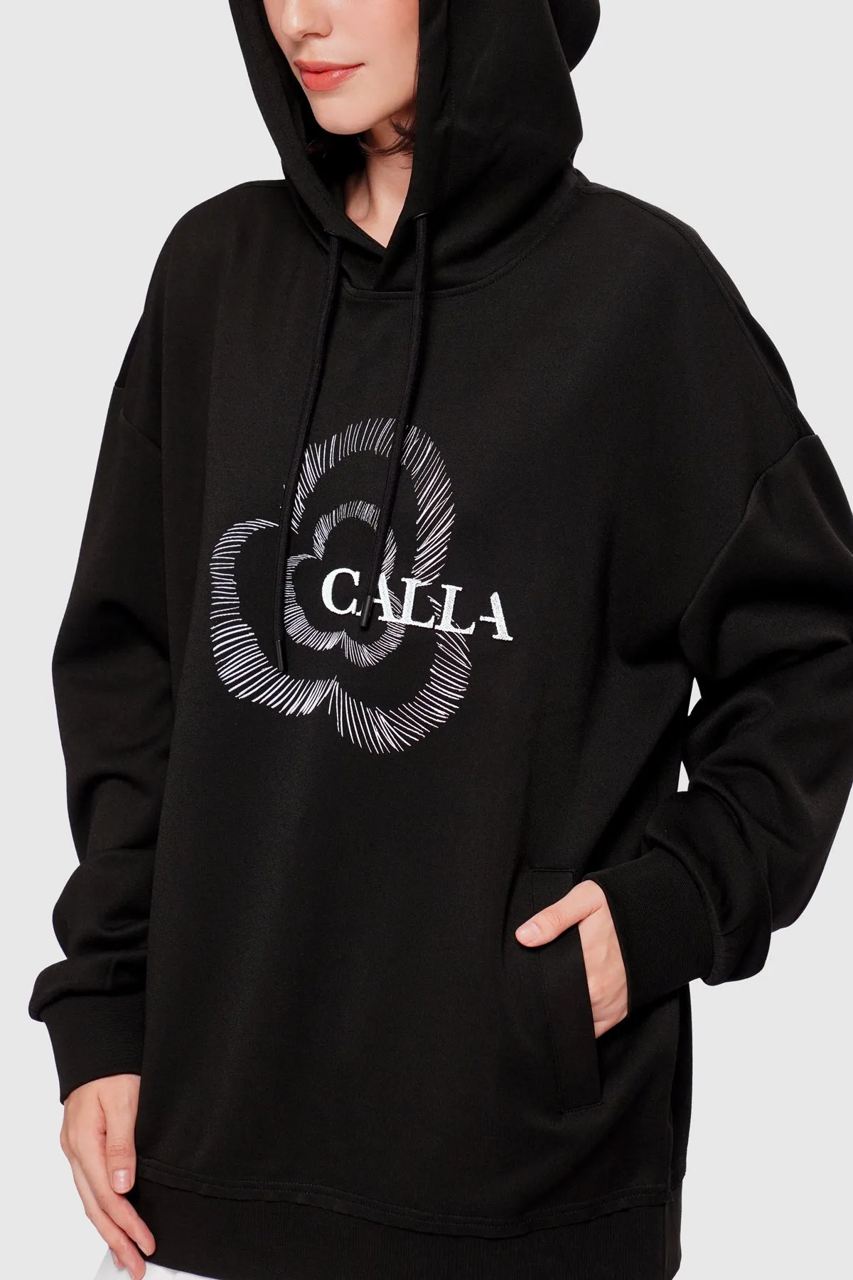 Sheree Hoodie - Charcoal sold by CALLA THE LABEL product image thumbnail 2