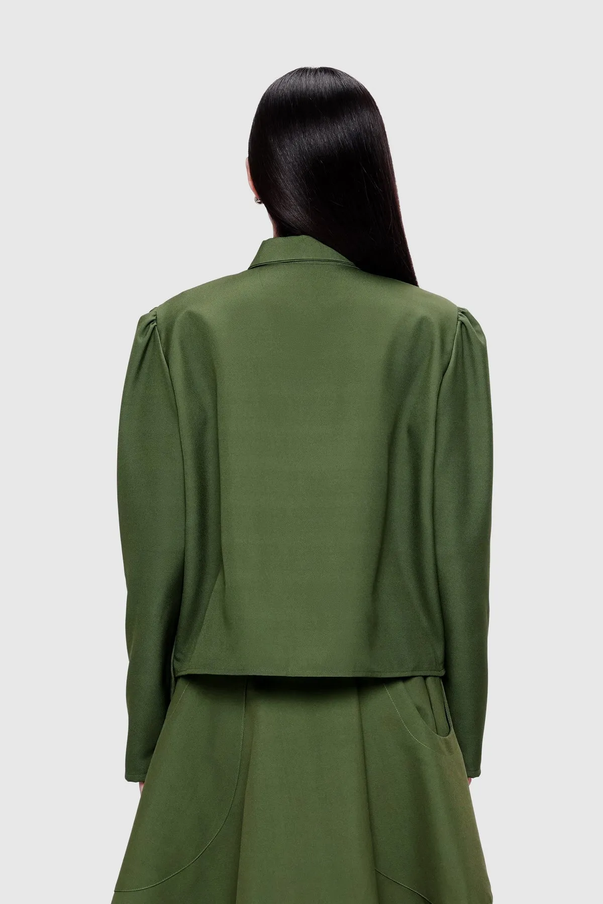 Pansy Work Shirt - Cypress sold by CALLA THE LABEL product image thumbnail 3
