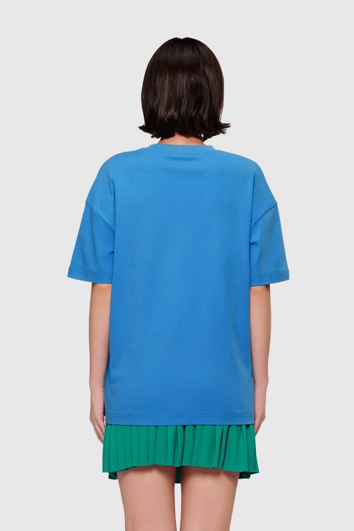 Alicia T-Shirt - Cobalt sold by CALLA THE LABEL product image thumbnail 3