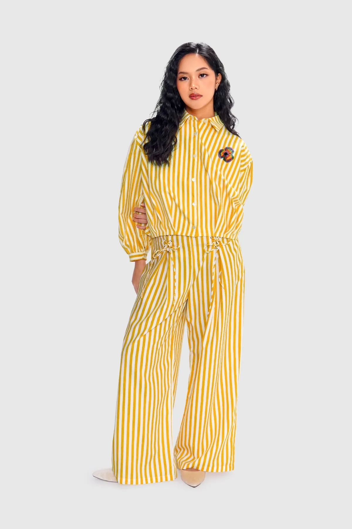 Mimosa Boxy Shirt - Goldenrod sold by CALLA THE LABEL product image thumbnail 5